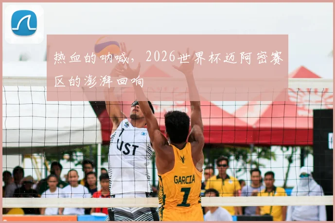 热血的呐喊，2026世界杯迈阿密赛区的澎湃回响